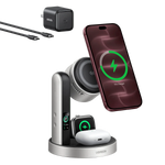 UGREEN MagFlow Pro Qi2 25W 3-in-1 Wireless Charger