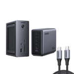 UGREEN 500W Charger + 10-in-1 USB-C Hub Bundle