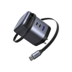 UGREEN Nexode 100W Charger with Retractable USB-C Cable
