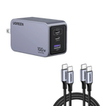 UGREEN Nexode Pro 100W 3-Port GaN Fast iphone Charger