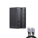 8-in-1 Thunderbolt Docking Station + USB-C Cable