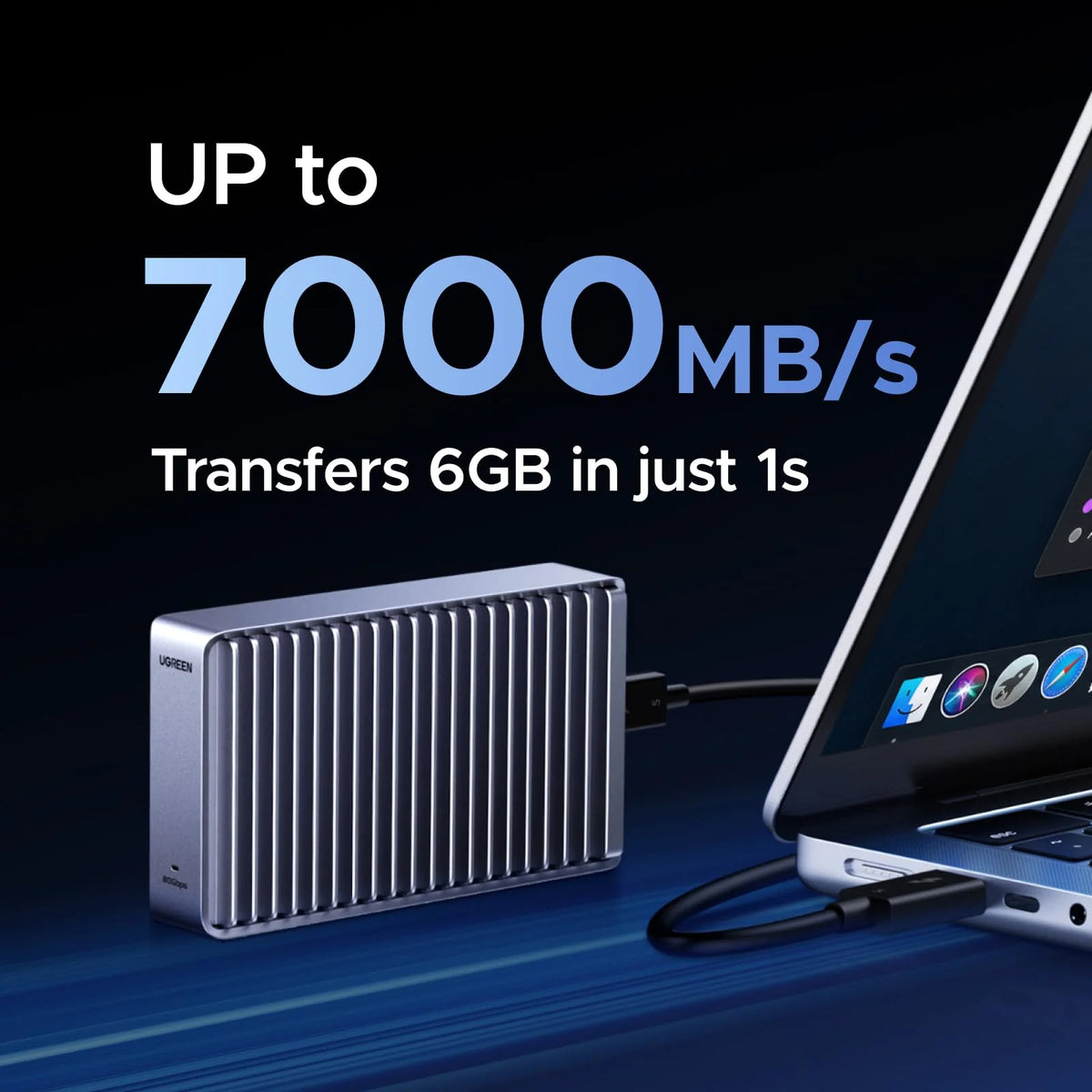 UGREEN 80Gbps Thunderbolt 5 M.2 NVMe SSD Enclosure