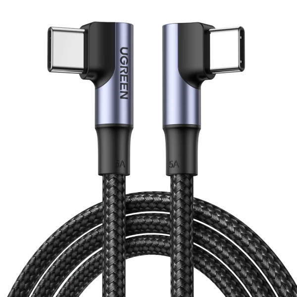 UGREEN USB-C Cable (100W, 90 Degree)