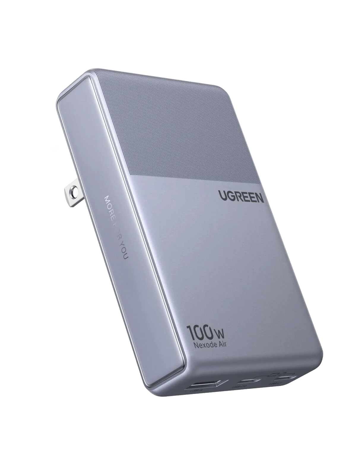 UGREEN Nexode Air Slim Charger (100W, 3-Port, Foldable Plug)