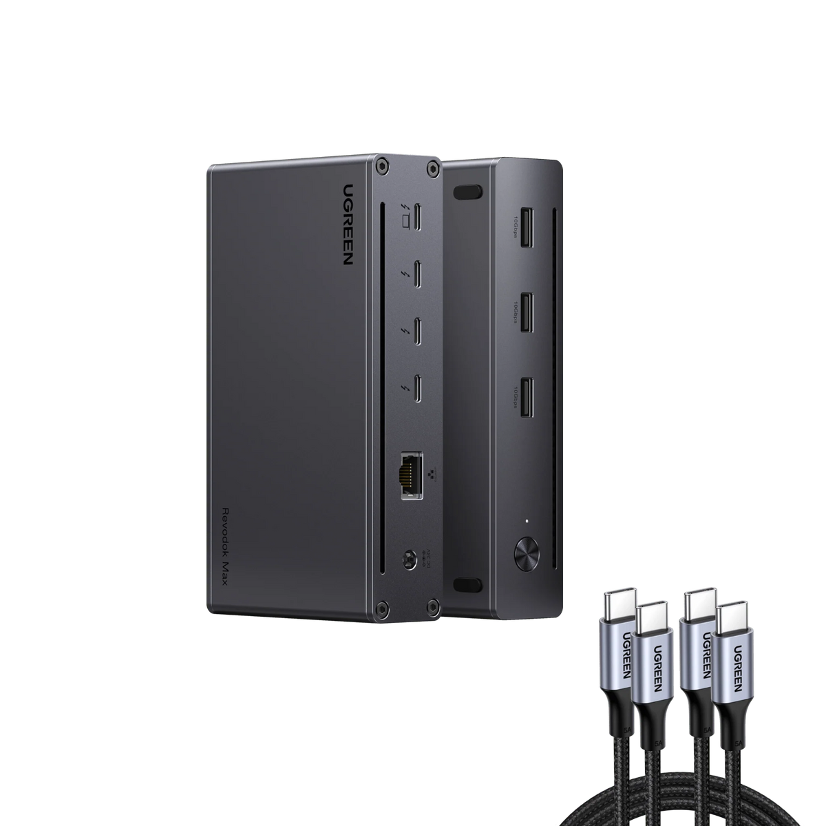 8-in-1 Thunderbolt Docking Station + USB-C Cable