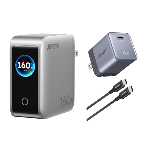 UGREEN Nexode Pro 160W + Nexode Air 65W Charger Bundle