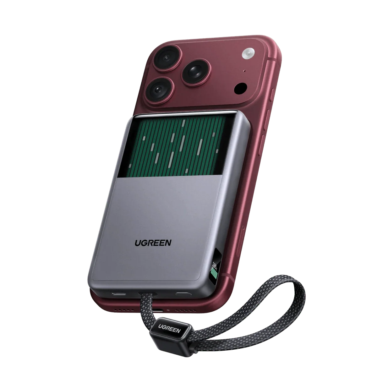 UGREEN MagFlow Pro 10000mAh Qi2 25W Magnetic Power Bank with Liquid Cooling